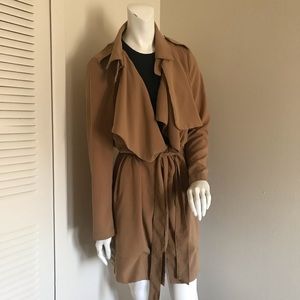 Light trenchcoat jacket cardigan